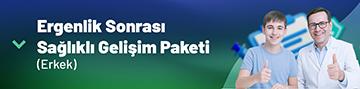 Ergenlik Sonrası Sağlıklı Gelişim Paketi (Erkek)
