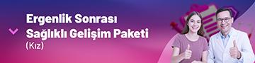Ergenlik Sonrası Sağlıklı Gelişim Paketi (Kız)